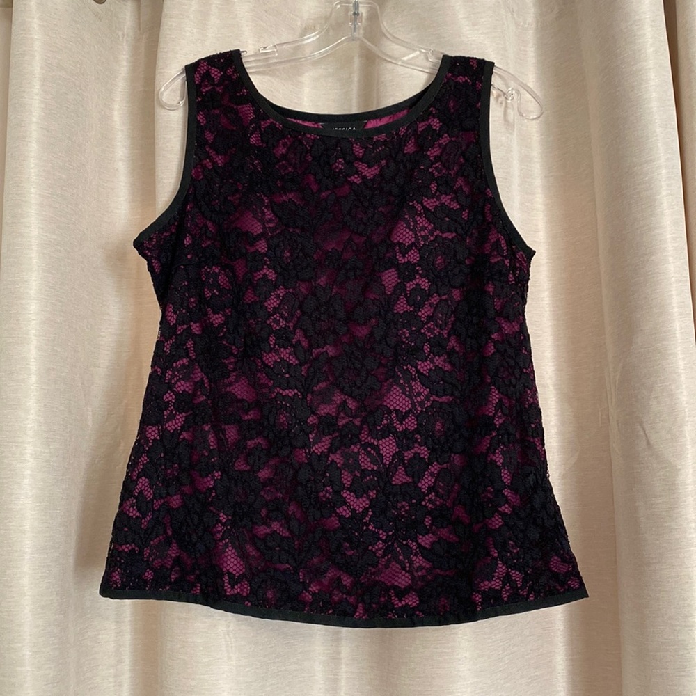 Satin and Lace Blouse
